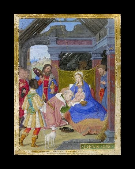Birago Painting, Illumination for The Book of Hours