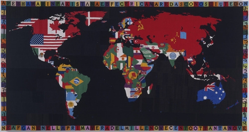 Boetti, Map of the World