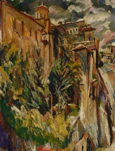 Bomberg, The Garden and Tower of the Sacristy, Cuenca Cathedral