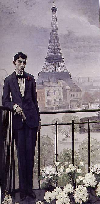 Brooks, Portrait of Jean Cocteau, 1912