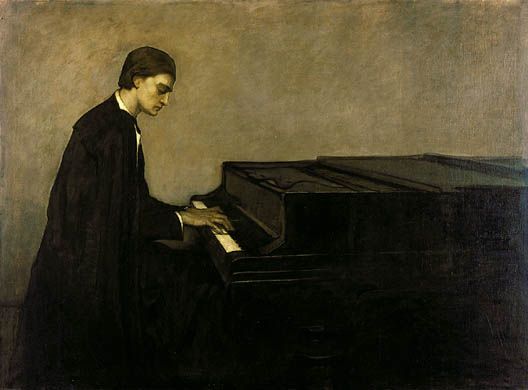 Brooks, Renata Borgatti at the Piano, 1920