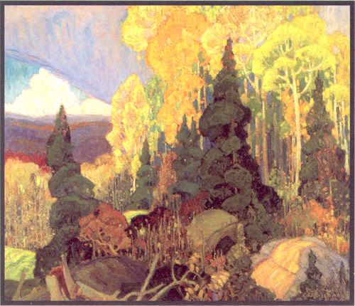 Carmichael, Autumn Hillside