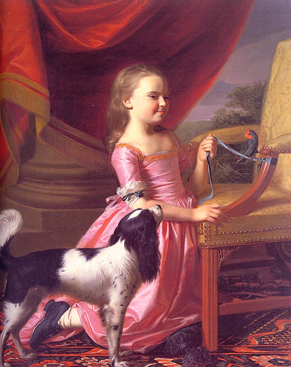 Girl with Dog