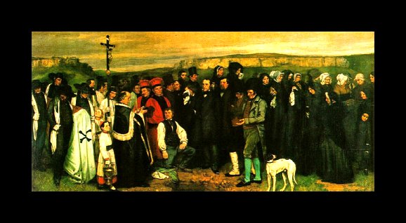 The Burial at Ornans, 1849-1850