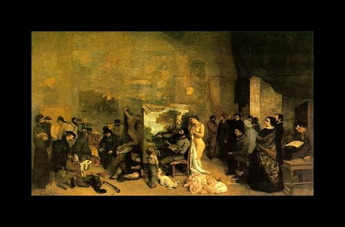 The Artist's Studio, 1855