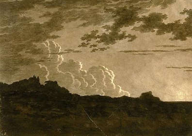 Cozens painting, The Cloud