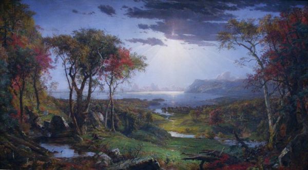 Cropsey, Autumn on the Hudson River, 1860