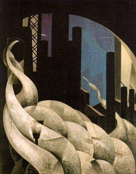 Demuth, Incense of a New Church, 1921