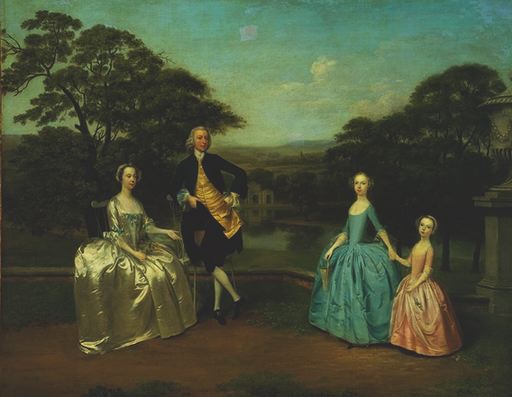 Devis painting, The James Family
