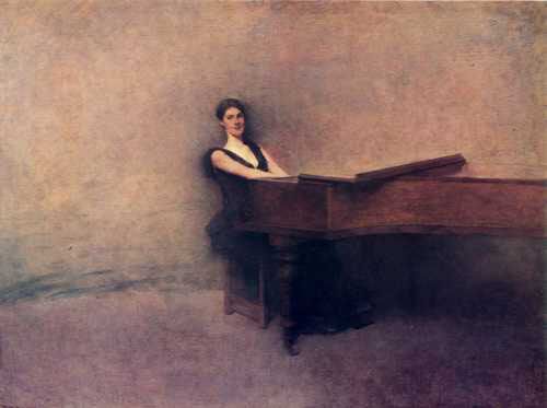 Dewing, The Piano