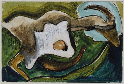 Dove, Goat, 1934