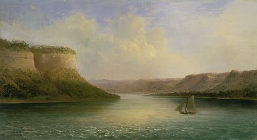 Duncanson, Maiden Rock, Lake Pepin 1862 