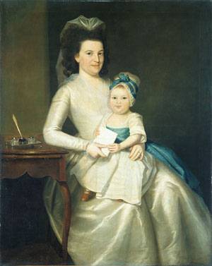 Lady Williams and Child 1783