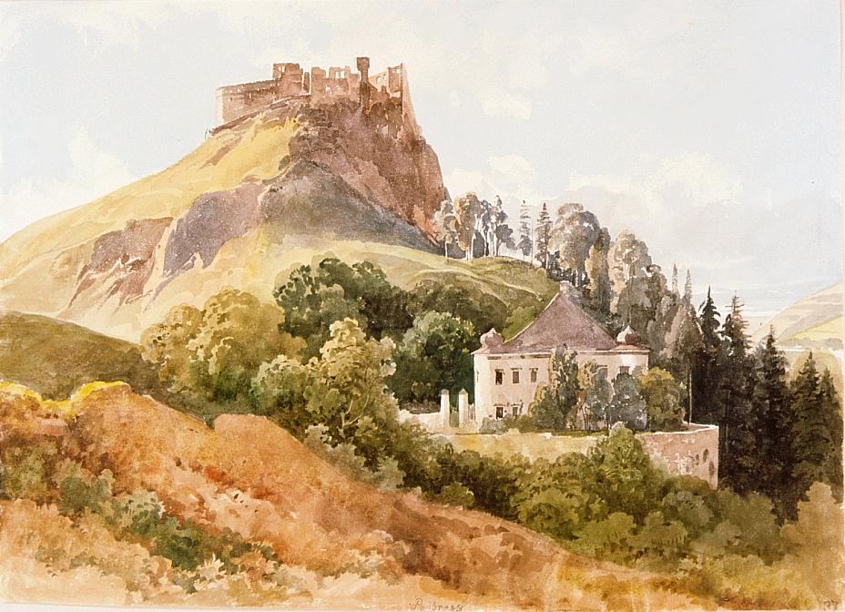 Ender illustration ,Landscape and a Renaissance Mansion