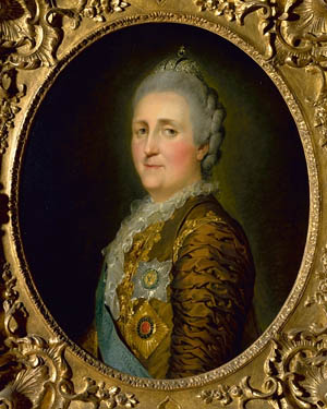 Falconet painting, Portrait OF Catherine II