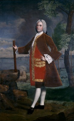 Portrait of Brigadier General Samuel Waldo 1750
