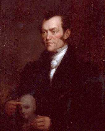 Portrait of J G Spurzheim 1832