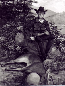 The Hunter, Self-Portrait 1837
