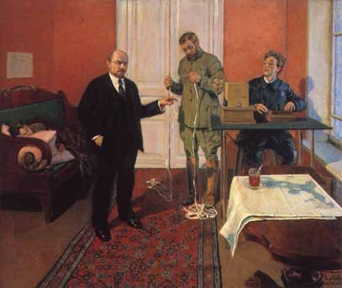 Grabar, Lenin at the Direct Line