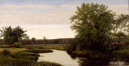Hart, View on the River, Farmington 1866 
