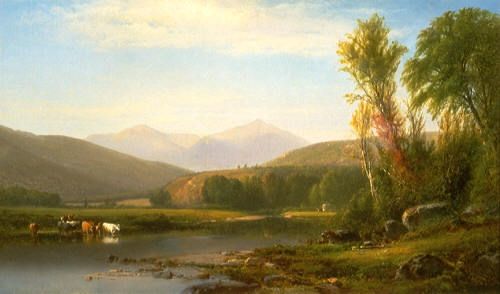 Hart, Mount Madison from the Androscoggin River