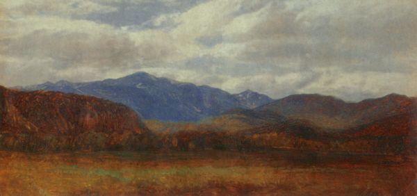 Hart, Mount Washington from the Intervale
