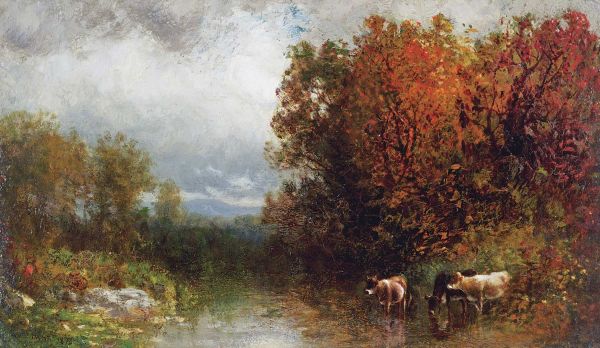 Hart, Autumn Brook, 1876