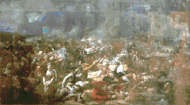 Hennequin painting, The Battle of Quiberon