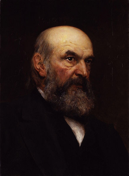 von Herkomer, Portrait of John Couch Adams 