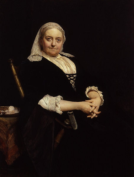 von Herkomer, Portrait of Dinah Maria Craik (born Mulock)
