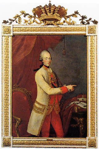 Joseph Hickel painting, Portrait of Ferdinand Archduke of Austria