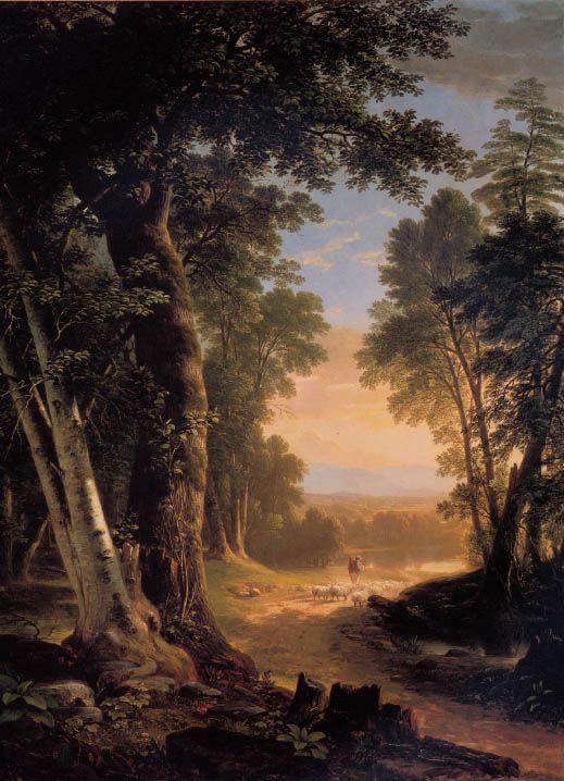 The Hudson River School, Asher Durand: Sheep the Beeches