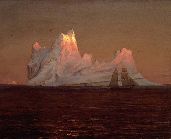 The Hudson River School, Frederic Edwin Church: The Iceberg