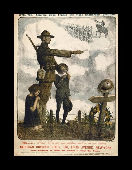 America Owes France the Most Unalterable Gratitude, 1918