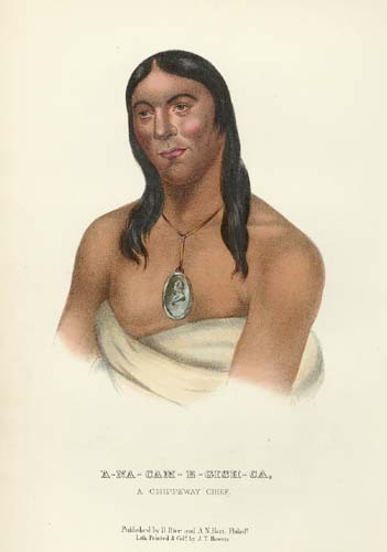A Na Cam E Gish Ca, A Chippeway Chief
