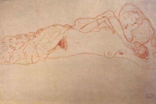 Klimt drawing, 