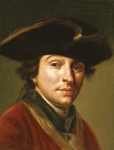 Knoller painting, Portrait of Anton von Maron