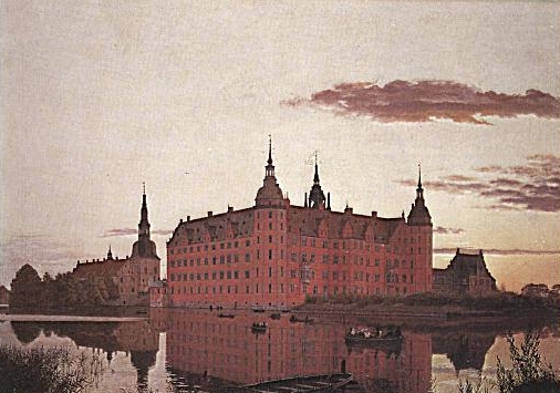 Kobke painting, Frederiksburg