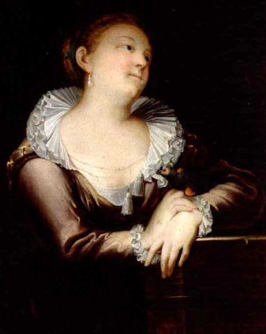 Koefoed painting, Portrait of a Lady