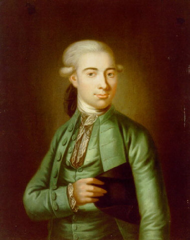 Koefoed painting, Portrait of a Young Man