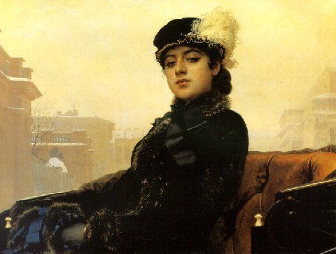 Kramskoi, Unknown Woman, 1883