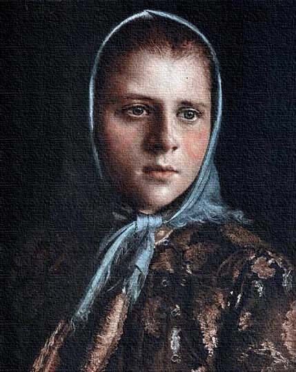 Kramskoi, Portrait of a girl