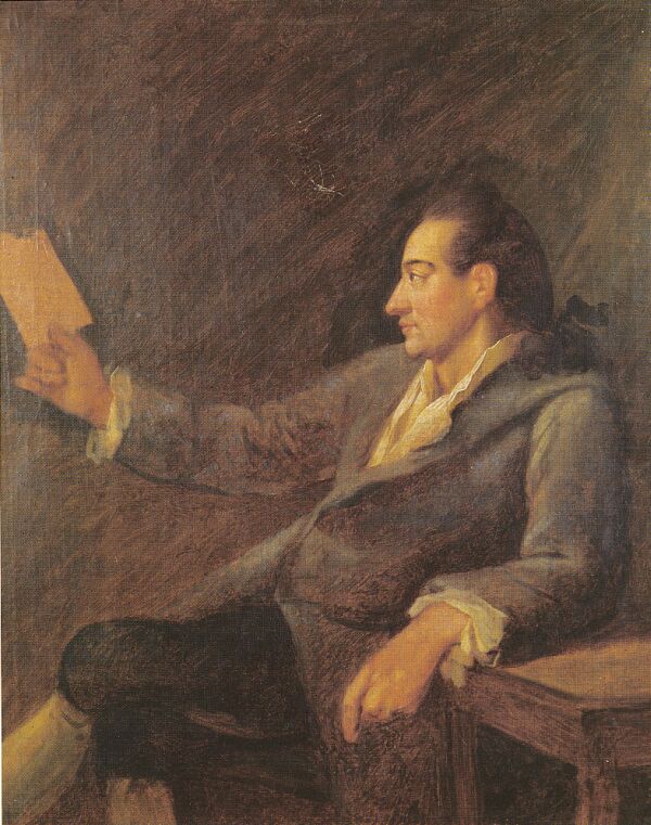 Kraus painting, Goethe