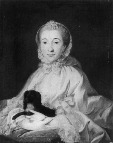 Kraus painting, Portrait of Marie Caroline Robert