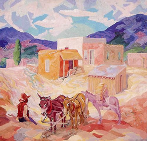 Krehbiel, Santa Fe Horseman