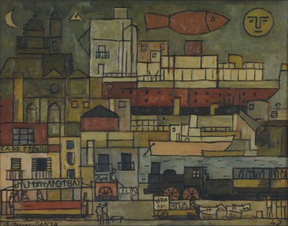 Joaquin Torres-Garcia; The Port (1942)