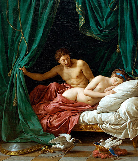Lagrenee painting, Mars and Venus
