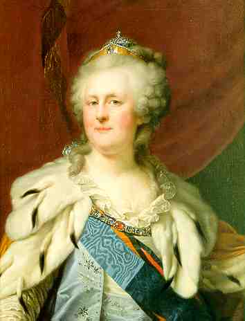 Lampi the Elder painting, Catherine the Great