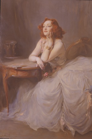 Portrait Of Miss Anny Ahlers