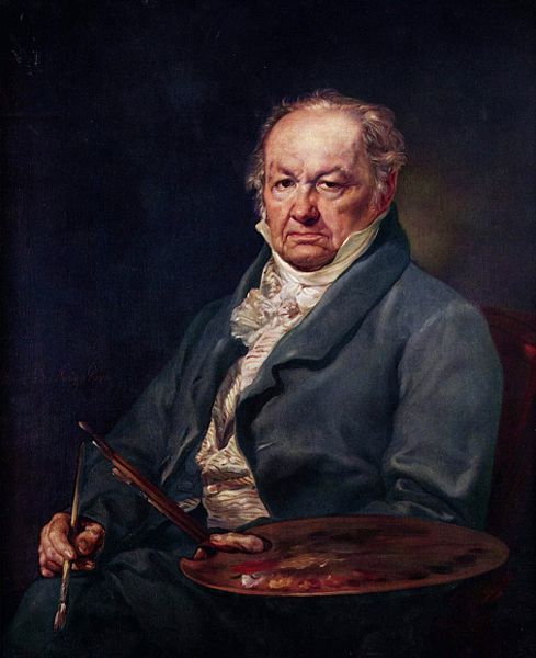 López, Portrait of Francisco de Goya 